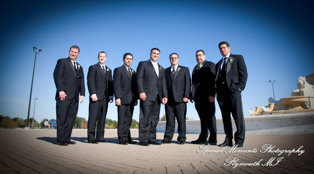 Julie & Ajay at MGM Grand Hotel & Casino Detroit MI wedding photography
