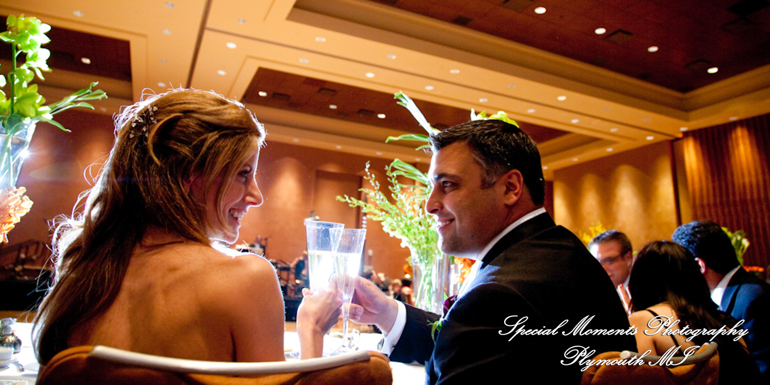 Julie & Ajay at MGM Grand Hotel & Casino Detroit MI wedding photography