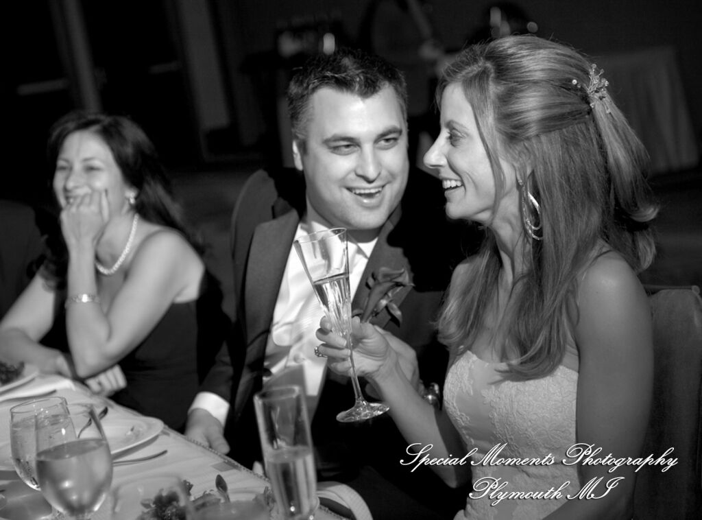 Julie & Ajay at MGM Grand Hotel & Casino Detroit MI wedding photography