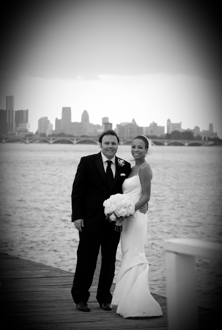 Catherine & Mike at Detroit Yacht Club Detroit/Belle Isle MI wedding photograph