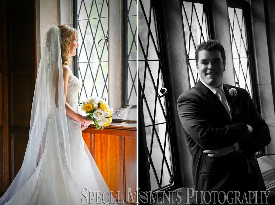 Jefferson Avenue Presbyterian Detroit MI wedding photograph