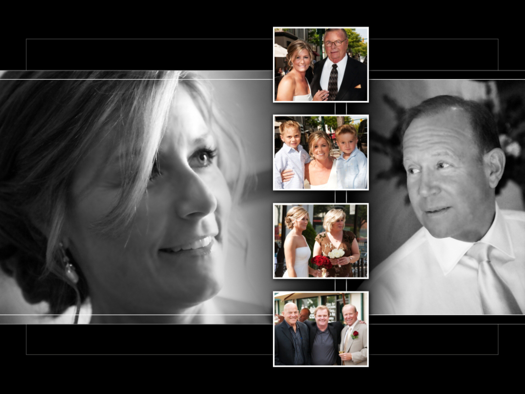 Coffee Table Design - Peter & Paula at Fiamma Grill Plymouth MI wedding album photography