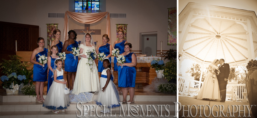 Crystal Gardens Southgate Wedding  St Roch Catholic 