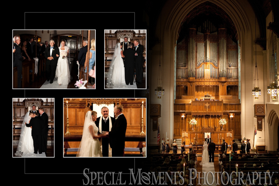 Jefferson Avenue Presbyterian Detroit MI wedding photograph