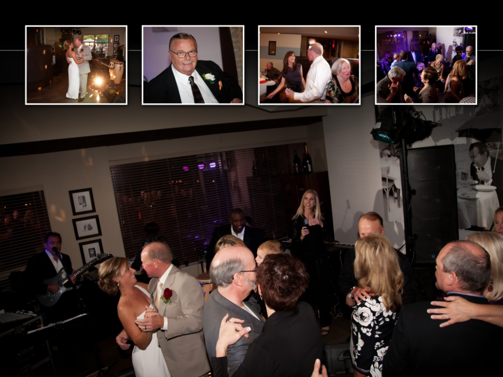Coffee Table Design - Peter & Paula at Fiamma Grill Plymouth MI wedding album photography