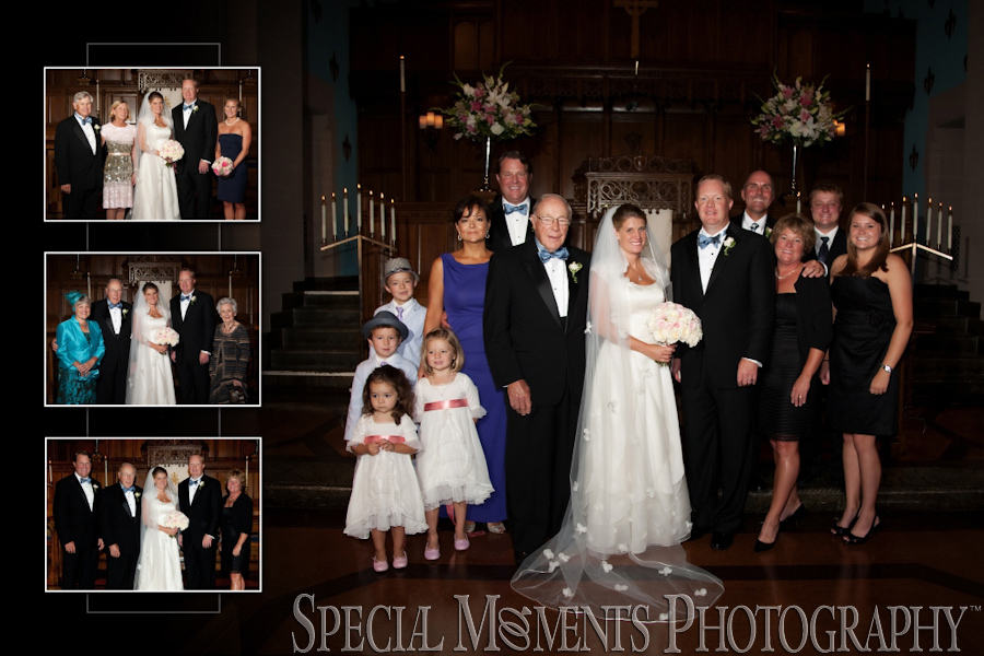 Jefferson Avenue Presbyterian Detroit MI wedding photograph