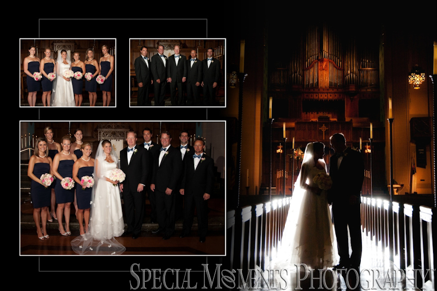 Jefferson Avenue Presbyterian Detroit MI wedding photograph