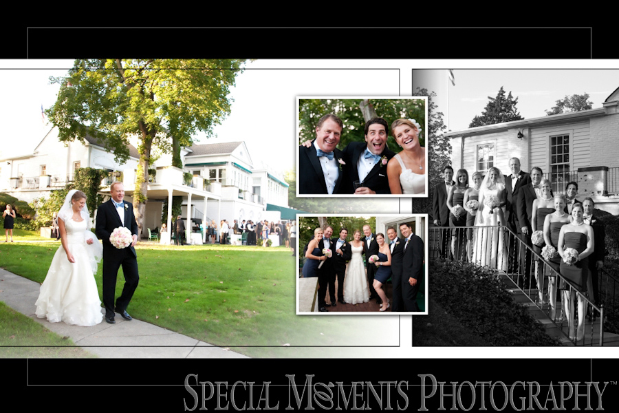 Grosse Pointe Club (aka The Little Club) Grosse Pointe Farms MI wedding photograph