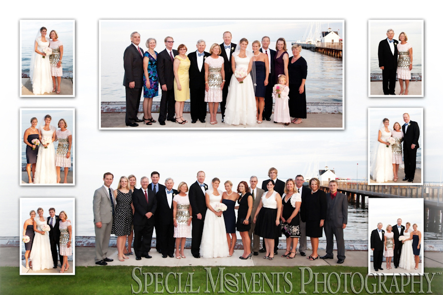 Grosse Pointe Club (aka The Little Club) Grosse Pointe Farms MI wedding photograph