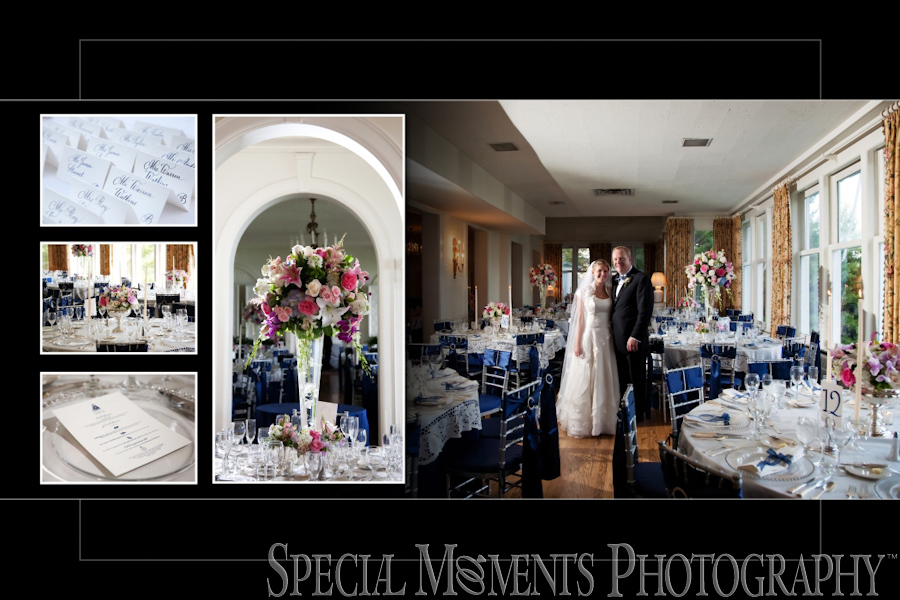 Grosse Pointe Club (aka The Little Club) Grosse Pointe Farms MI wedding photograph