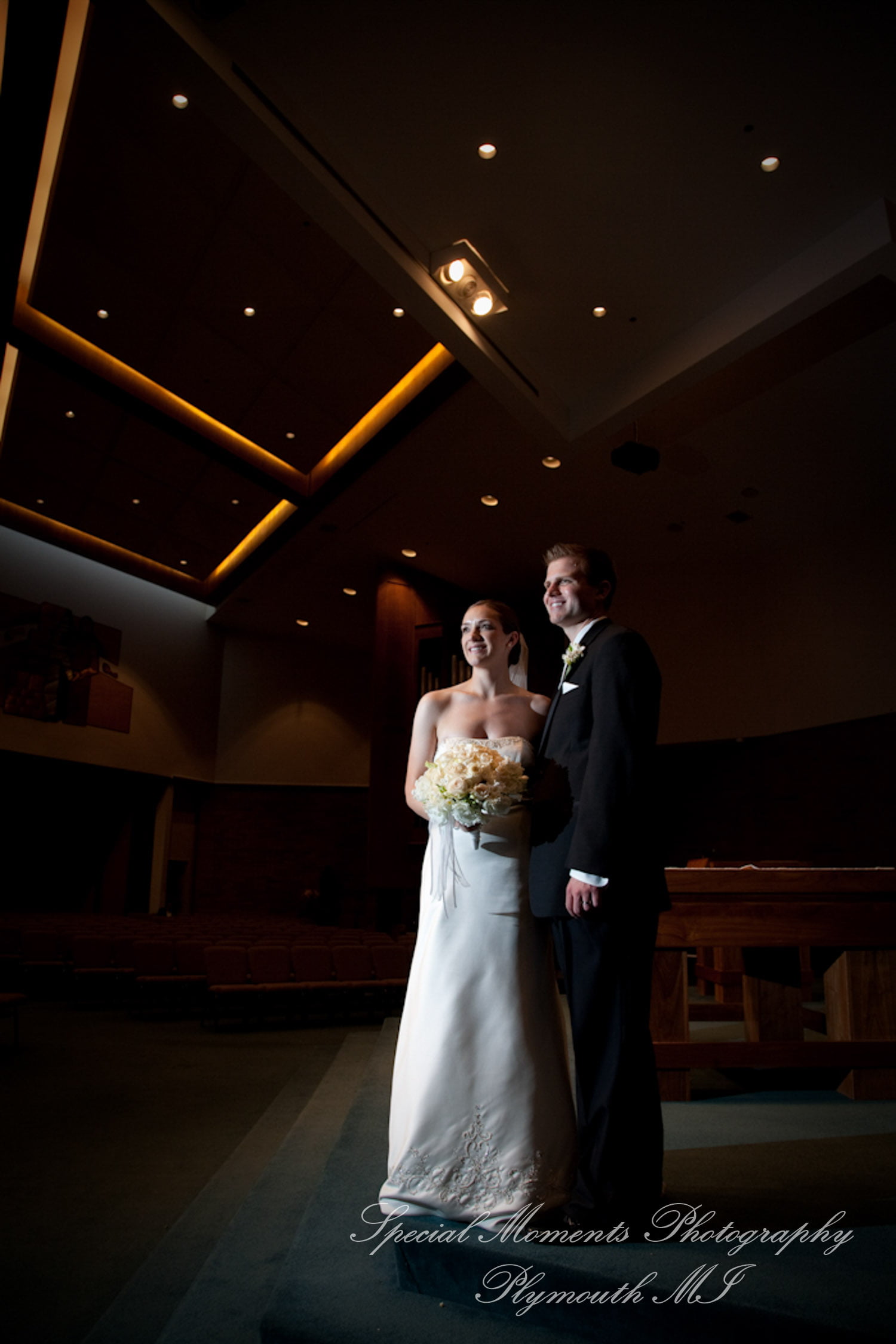 St. John Neumann Canton MI wedding photograph