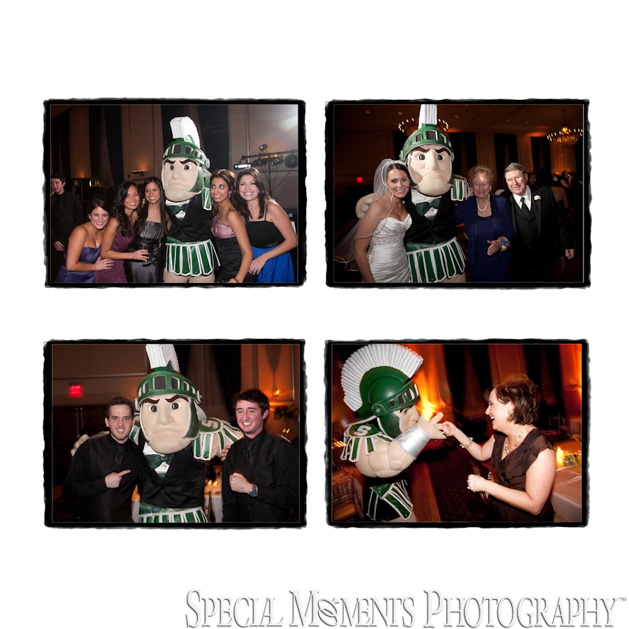 St. John Inn Grande Ballroom Plymouth MI Reception wedding photograph