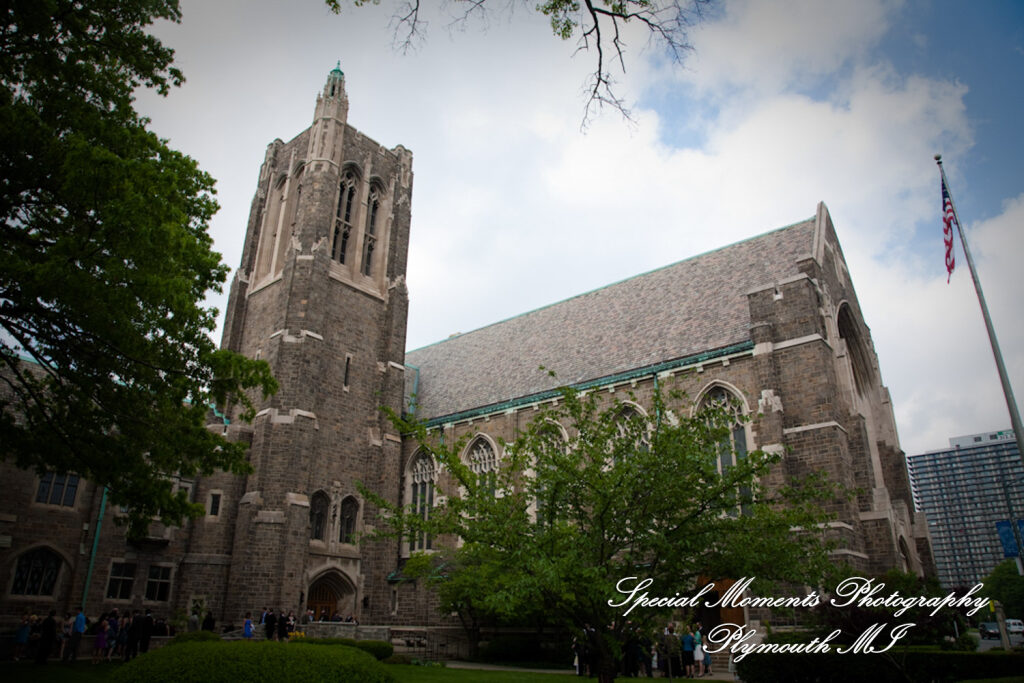 Allison & Richard at Jefferson Avenue Presbyterian Detroit MI wedding photography