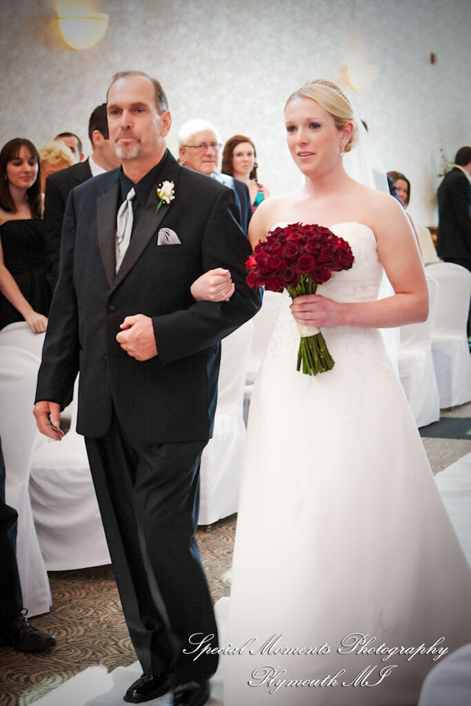 Erika & Brandon at Summit on the Park Canton MI wedding photography