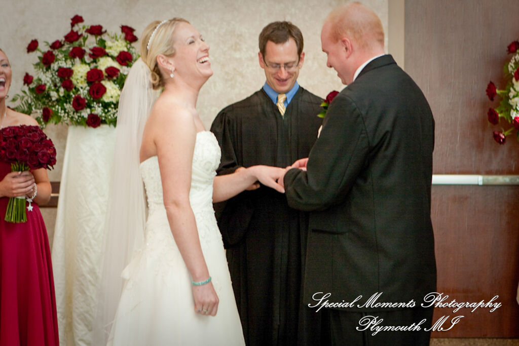 Erika & Brandon at Summit on the Park Canton MI wedding photography