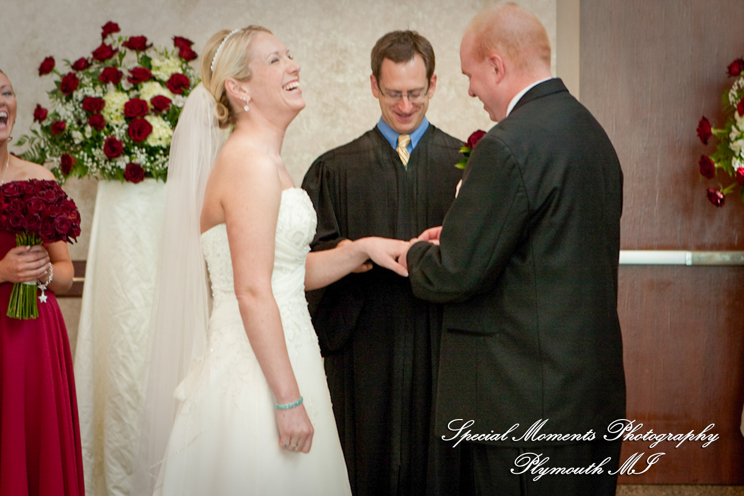 Erika & Brandon at Summit on the Park Canton MI wedding photography