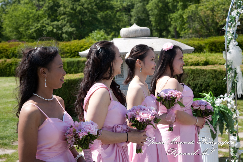 Oh & Brian at Anna Scripps Whitcomb Conservatory Detroit MI wedding photography