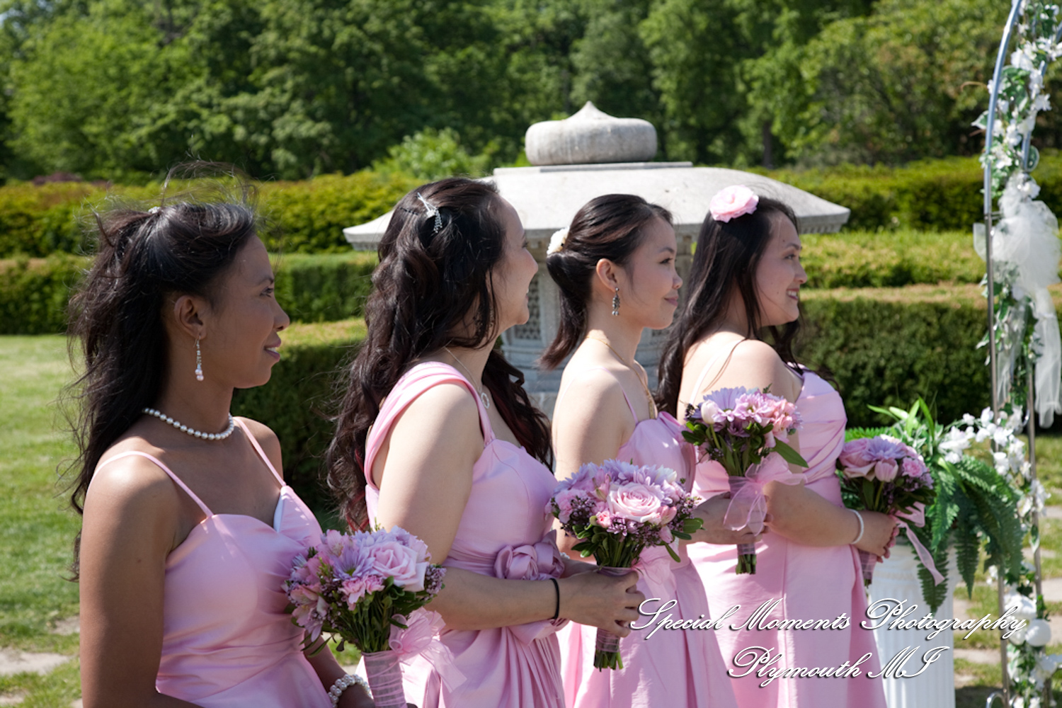 Oh & Brian at Anna Scripps Whitcomb Conservatory Detroit MI wedding photography