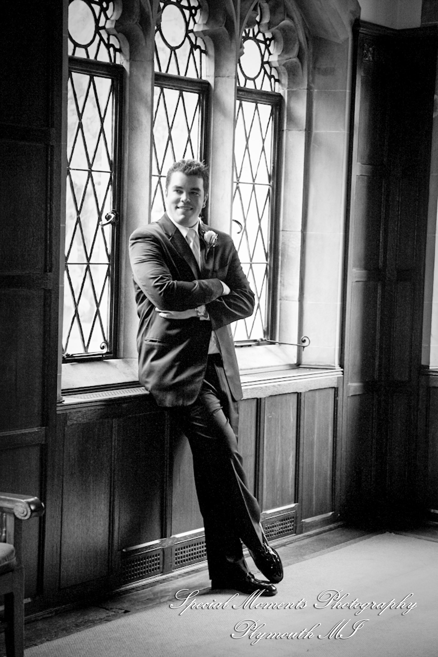 Allison & Richard at Jefferson Avenue Presbyterian Detroit MI wedding photography