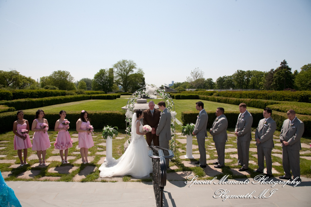 Oh & Brian at Anna Scripps Whitcomb Conservatory Detroit MI wedding photography