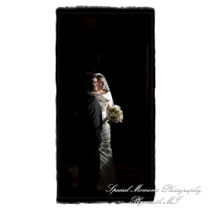 Fine Art Vintage Design - Melissa & Michael at St. John's Resort Grande Ballroom Plymouth MI wedding album photography