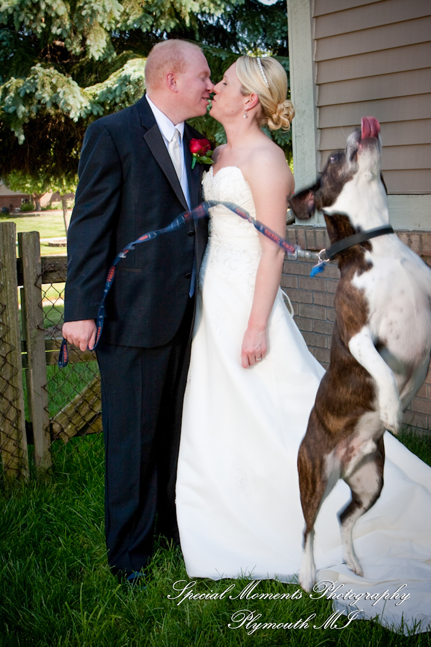 Erika & Brandon at Summit on the Park Canton MI wedding photography