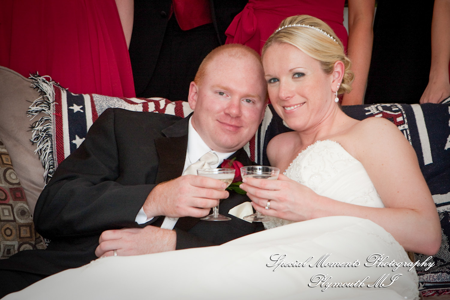 Erika & Brandon at Summit on the Park Canton MI wedding photography
