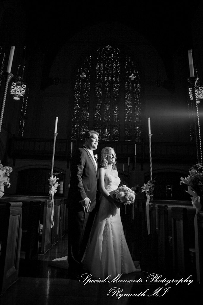 Allison & Richard at Jefferson Avenue Presbyterian Detroit MI wedding photography