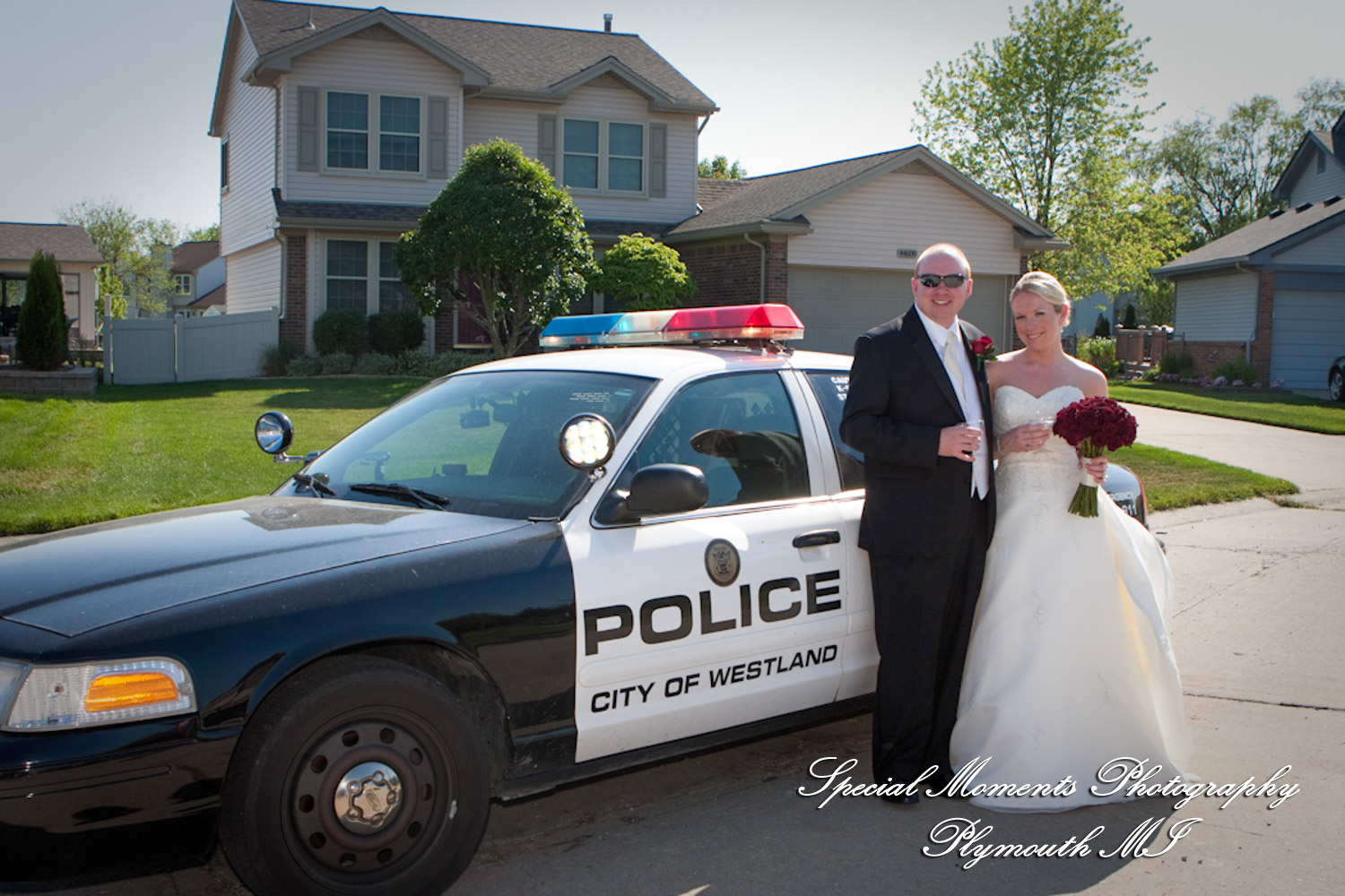 Erika & Brandon at Summit on the Park Canton MI wedding photography