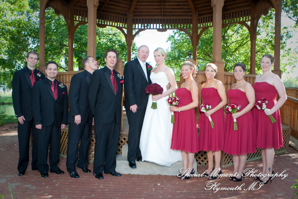 Erika & Brandon at Summit on the Park Canton MI wedding photography