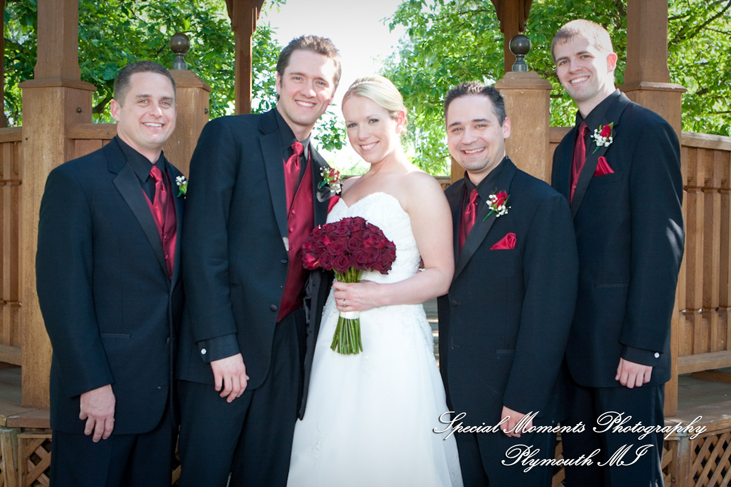 Erika & Brandon at Summit on the Park Canton MI wedding photography
