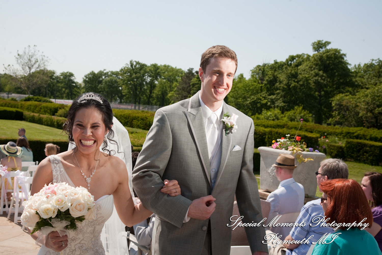 Oh & Brian at Anna Scripps Whitcomb Conservatory Detroit MI wedding photography