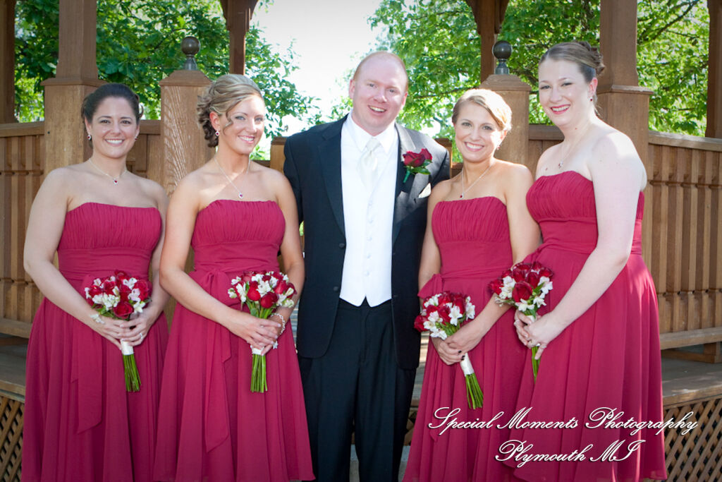 Erika & Brandon at Summit on the Park Canton MI wedding photography