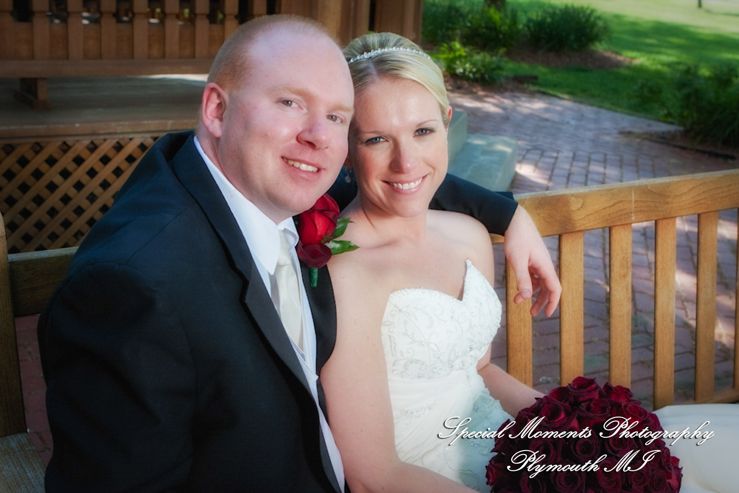 Erika & Brandon at Summit on the Park Canton MI wedding photography