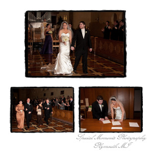 Fine Art Vintage Design - Melissa & Michael at St. John's Resort Grande Ballroom Plymouth MI wedding album photography