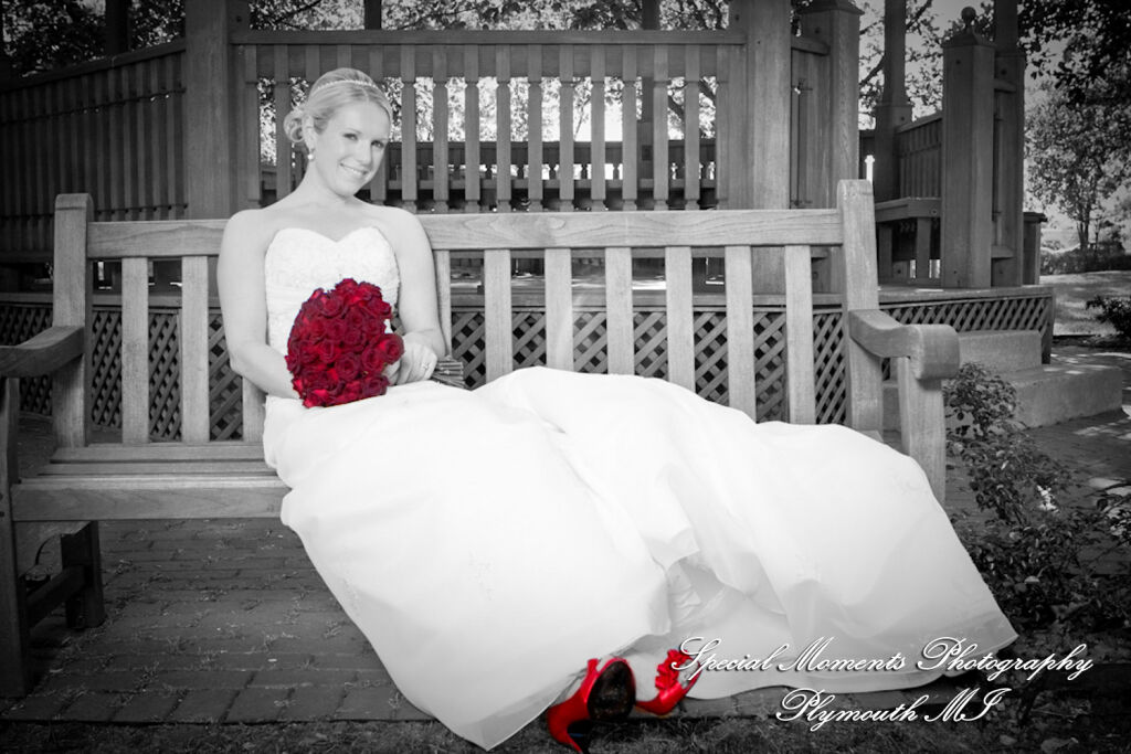Erika & Brandon at Summit on the Park Canton MI wedding photography