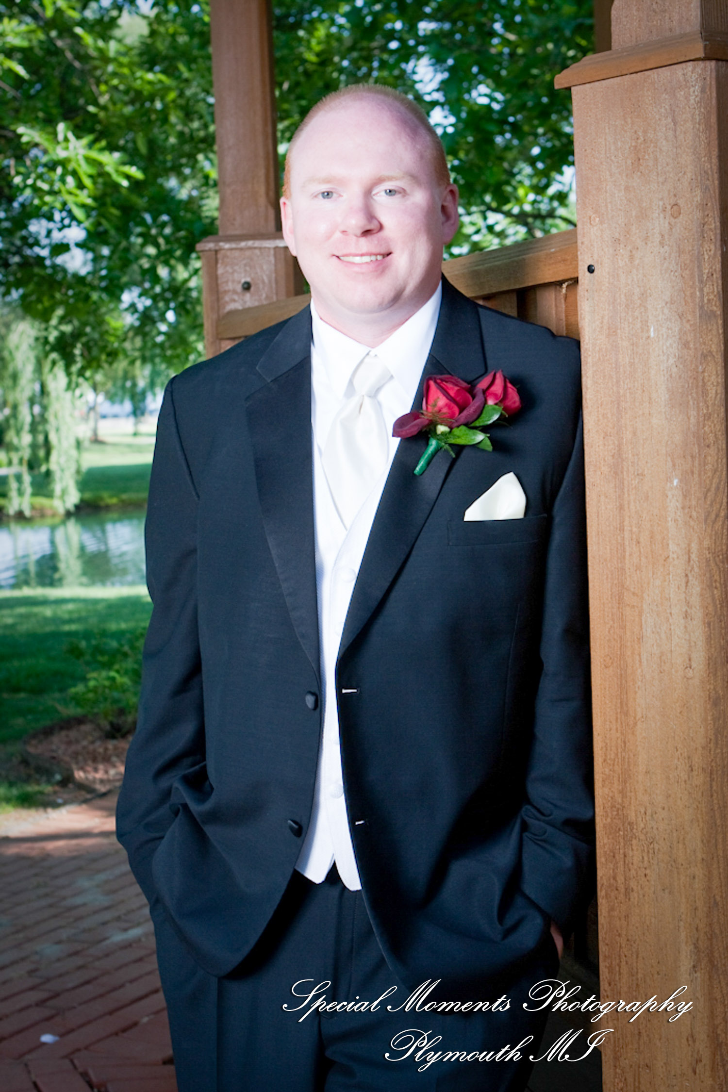 Erika & Brandon at Summit on the Park Canton MI wedding photography