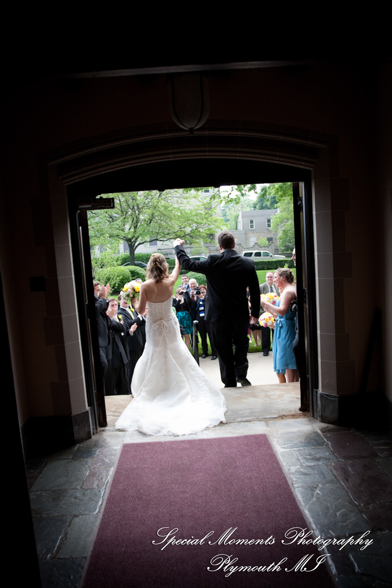 Allison & Richard at Jefferson Avenue Presbyterian Detroit MI wedding photography