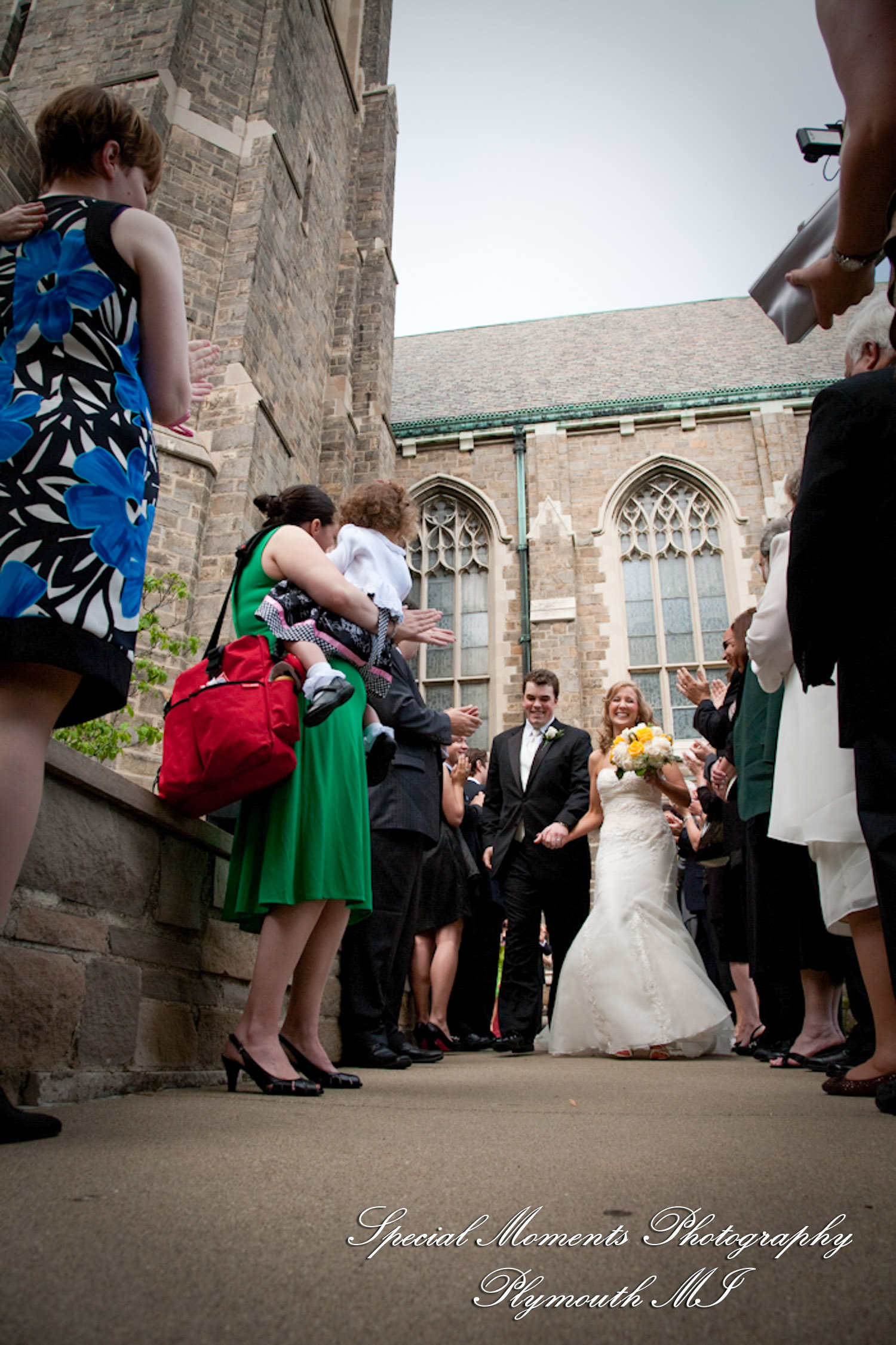 Allison & Richard at Jefferson Avenue Presbyterian Detroit MI wedding photography
