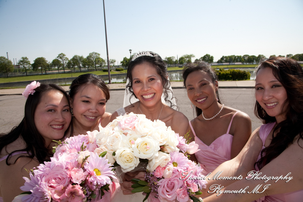 Oh & Brian at Anna Scripps Whitcomb Conservatory Detroit MI wedding photography