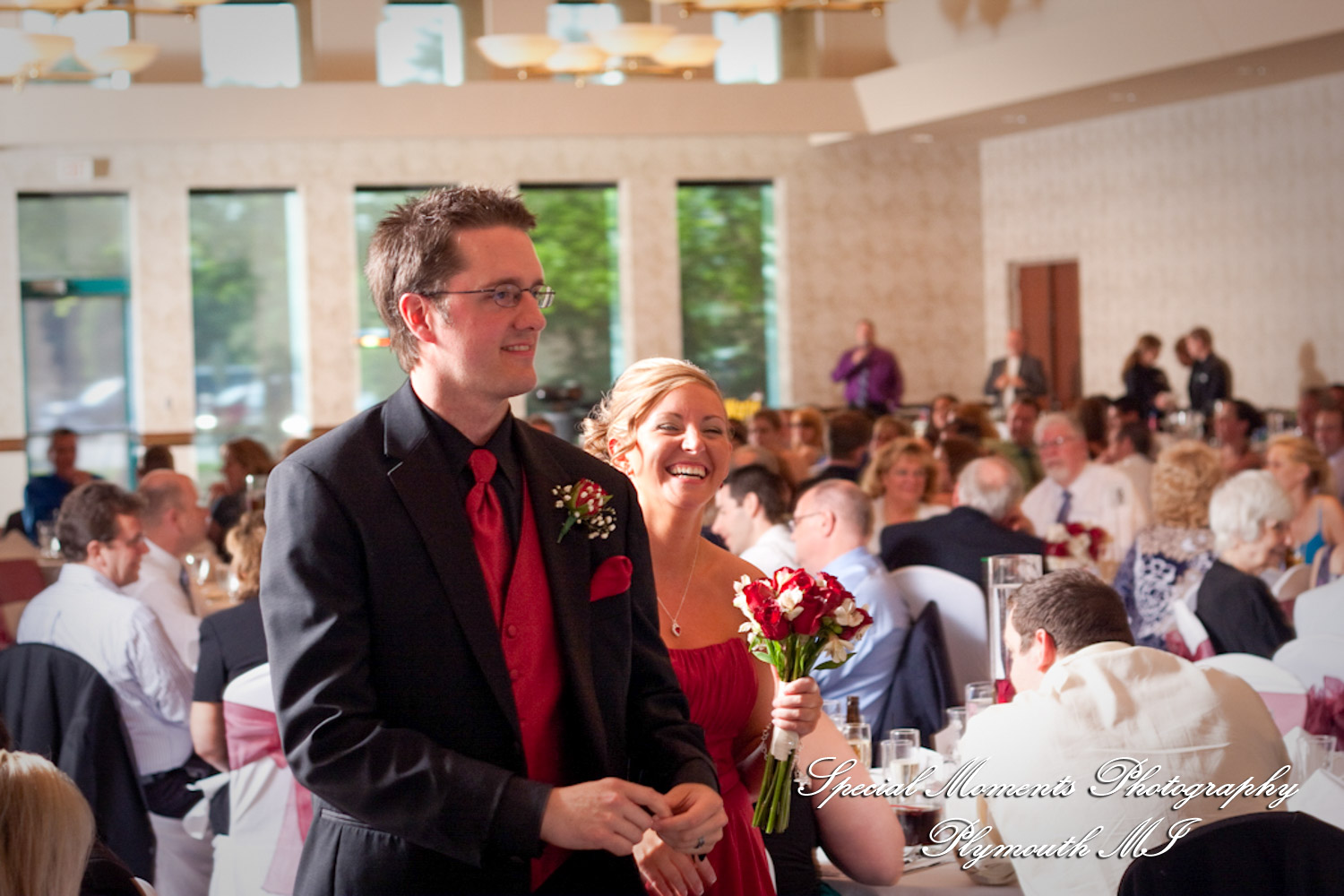 Erika & Brandon at Summit on the Park Canton MI wedding photography