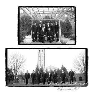 Fine Art Vintage Design - Melissa & Michael at St. John's Resort Grande Ballroom Plymouth MI wedding album photography