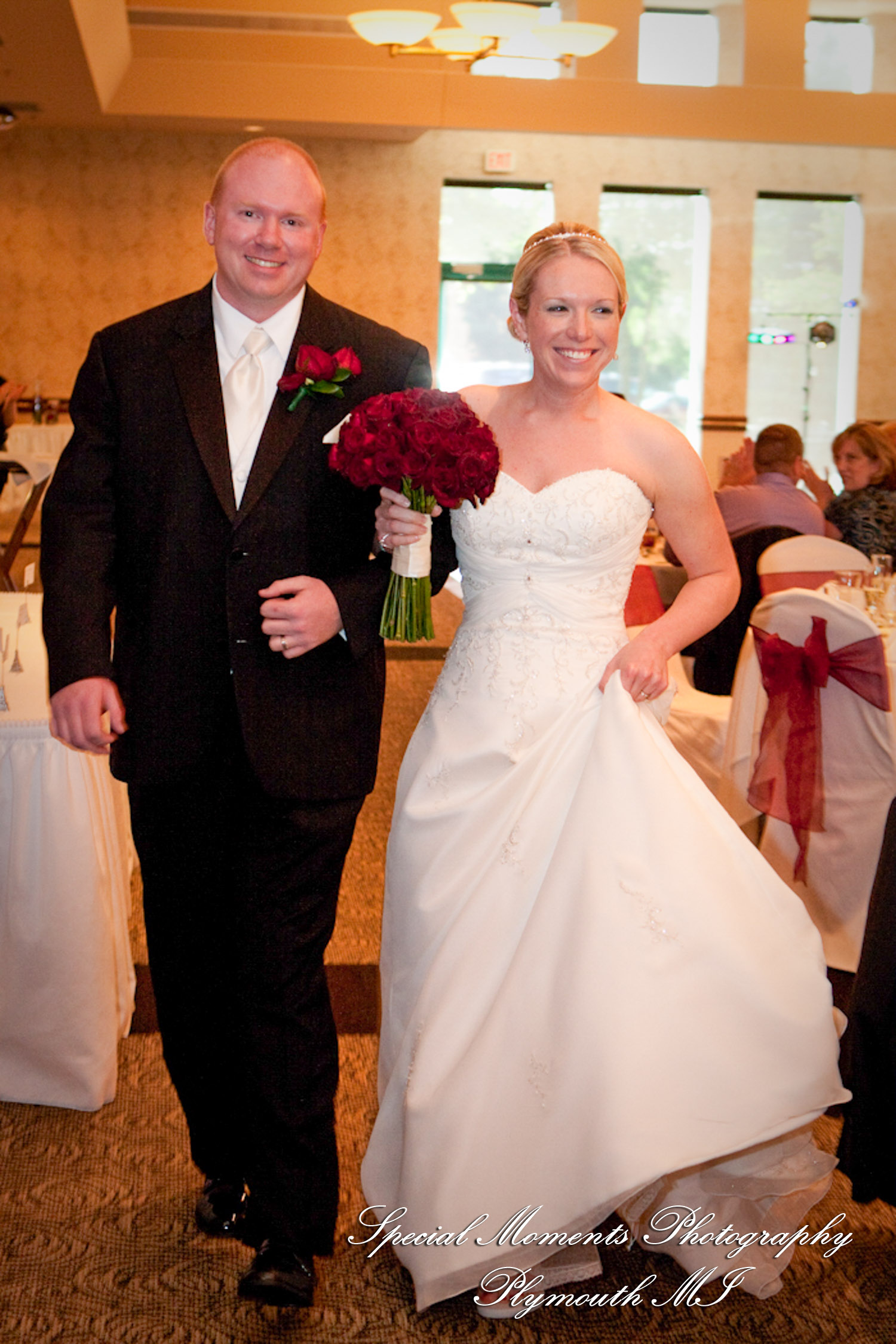 Erika & Brandon at Summit on the Park Canton MI wedding photography