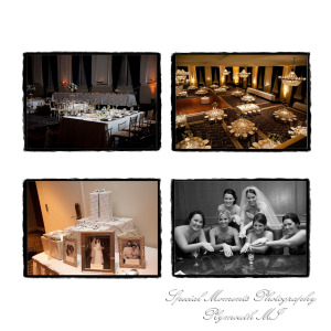 Fine Art Vintage Design - Melissa & Michael at St. John's Resort Grande Ballroom Plymouth MI wedding album photography