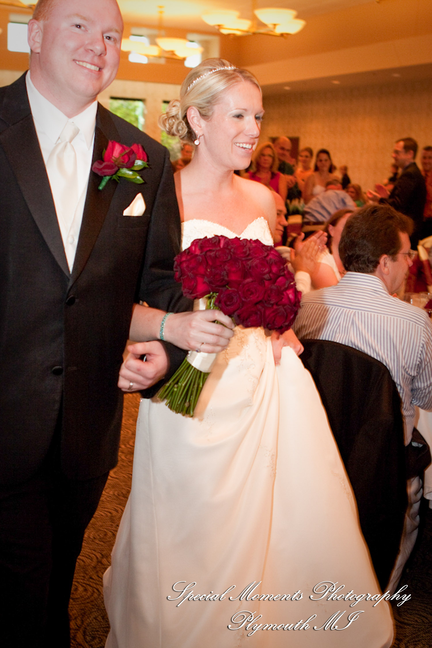 Erika & Brandon at Summit on the Park Canton MI wedding photography