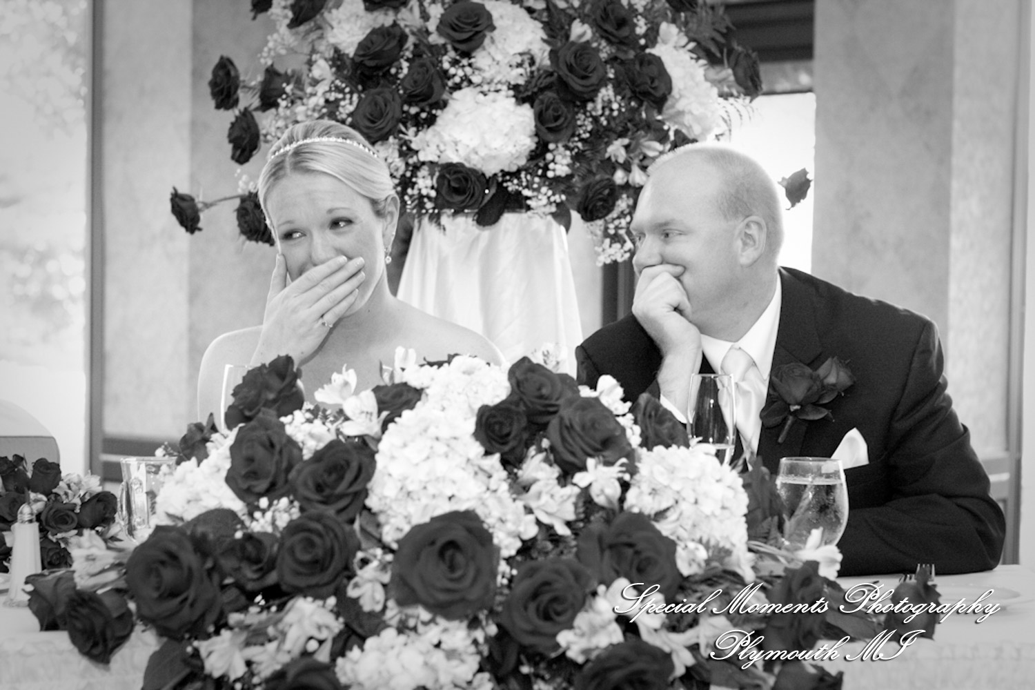 Erika & Brandon at Summit on the Park Canton MI wedding photography