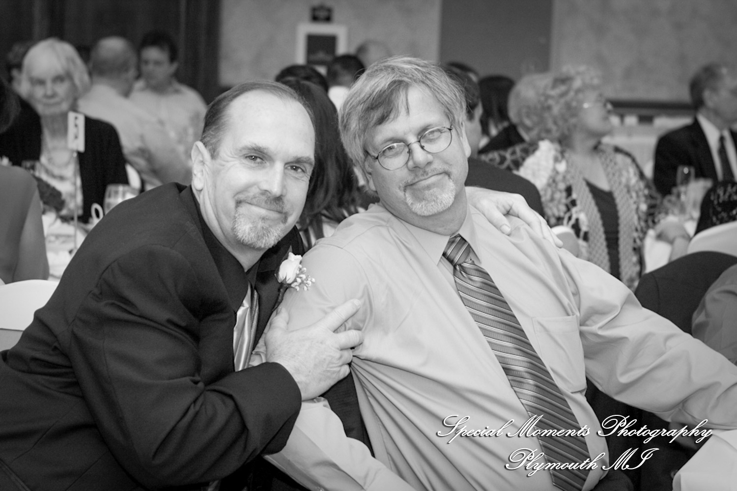 Erika & Brandon at Summit on the Park Canton MI wedding photography