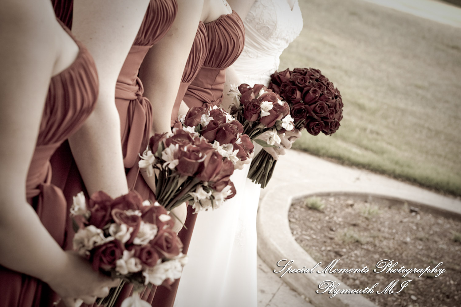 Erika & Brandon at Summit on the Park Canton MI wedding photography