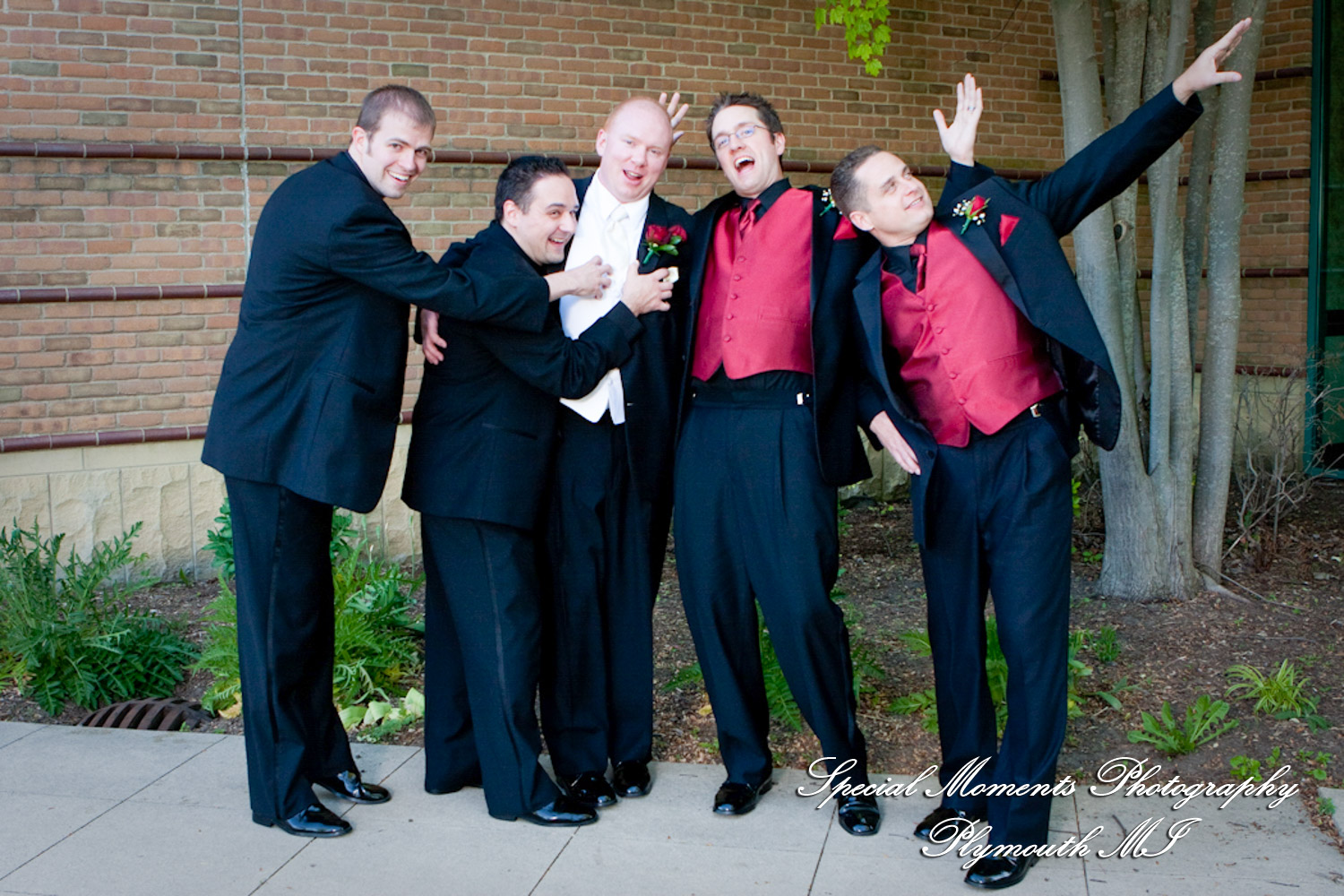 Erika & Brandon at Summit on the Park Canton MI wedding photography