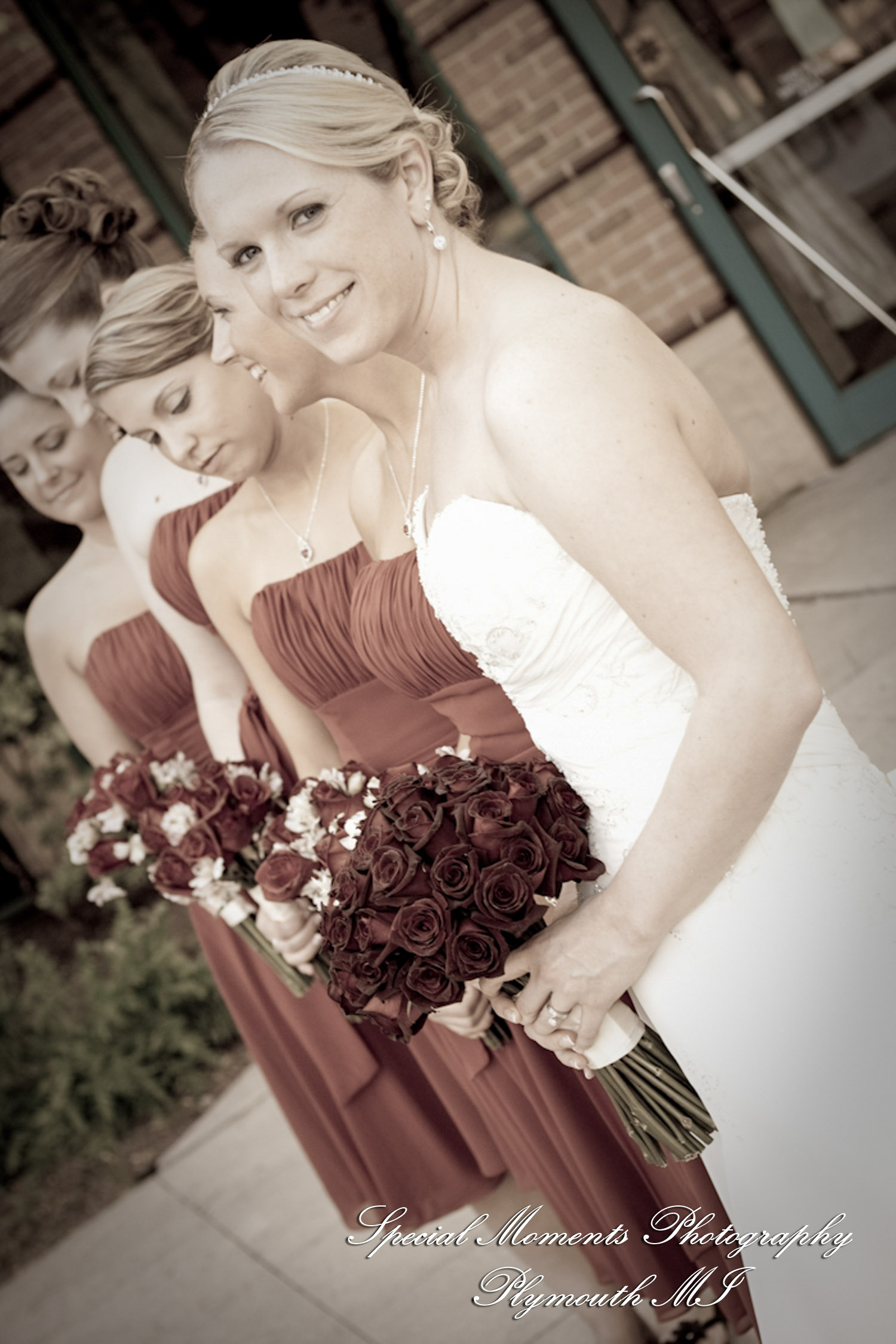 Erika & Brandon at Summit on the Park Canton MI wedding photography